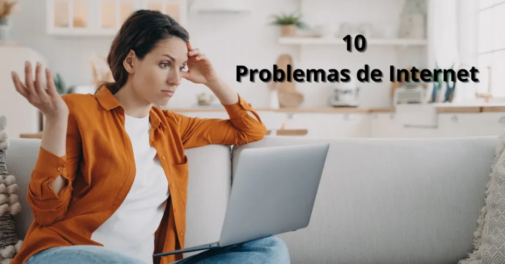 problemas comunes de internet